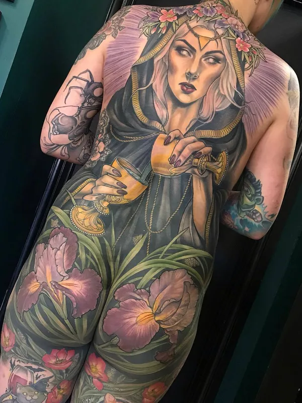 Author's Style tattoo by Samantha Smith in Calgary