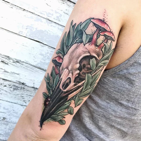 Авторская tattoo by Samantha Smith in Calgary