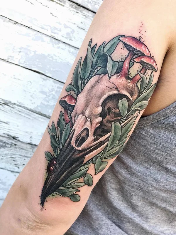 Author's Style tattoo by Samantha Smith in Calgary