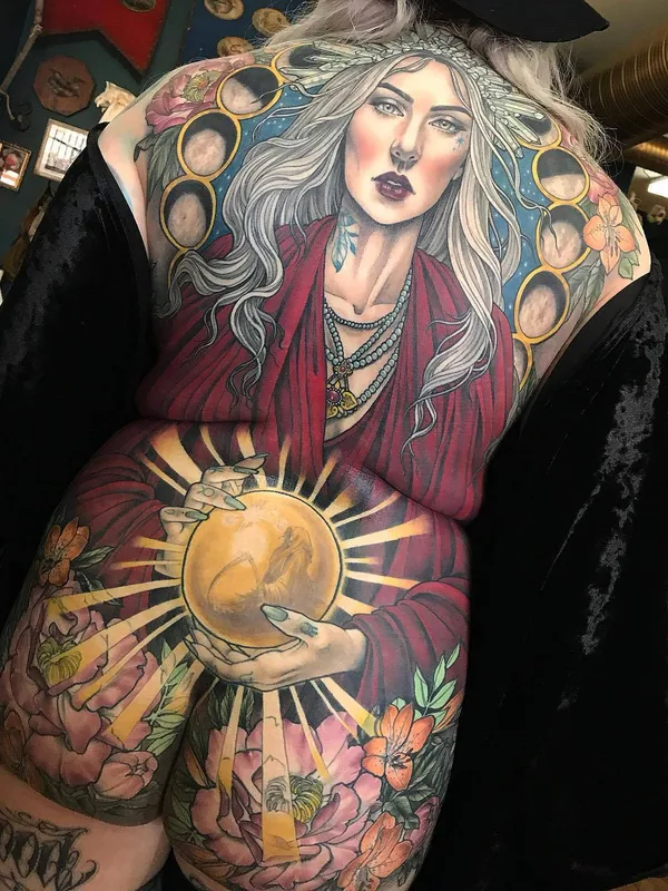 Author's Style tattoo by Samantha Smith in Calgary