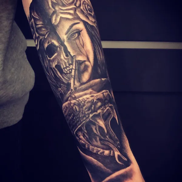 Tattoo tattoo by Роман Чебанов in Хабаровск