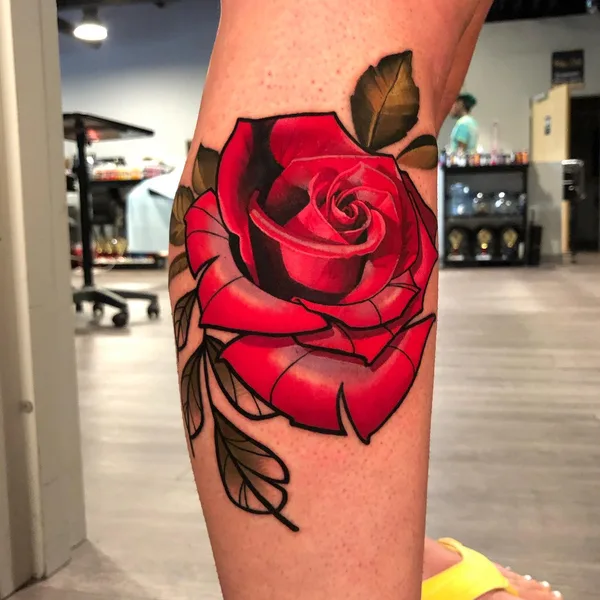 Botanical tattoo by Allisin Riot in Bel Air
