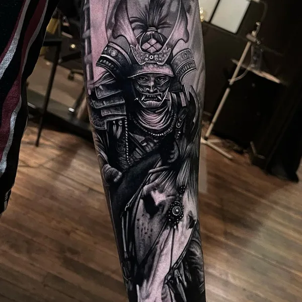 Реализм tattoo by Egon Weissberger in Périgueux