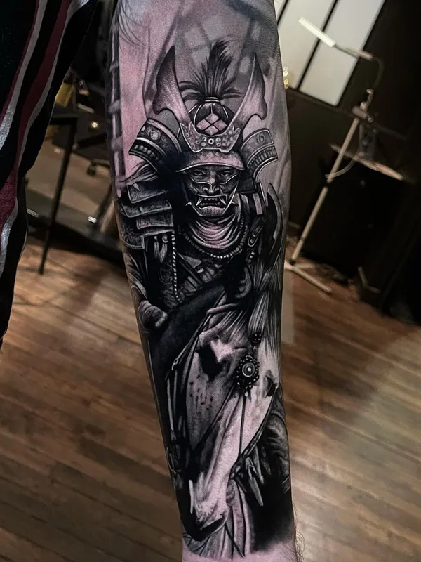 black and grey realism татуировка на forearm #63760 | Тату мастер Egon Weissberger