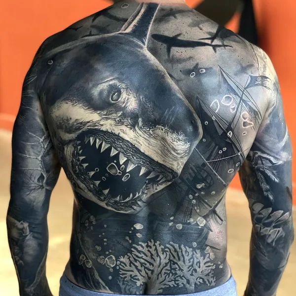 Реализм tattoo by Egon Weissberger in Périgueux