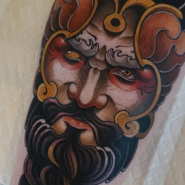 Neo Traditional tattoo by Melise Hill in Detroit