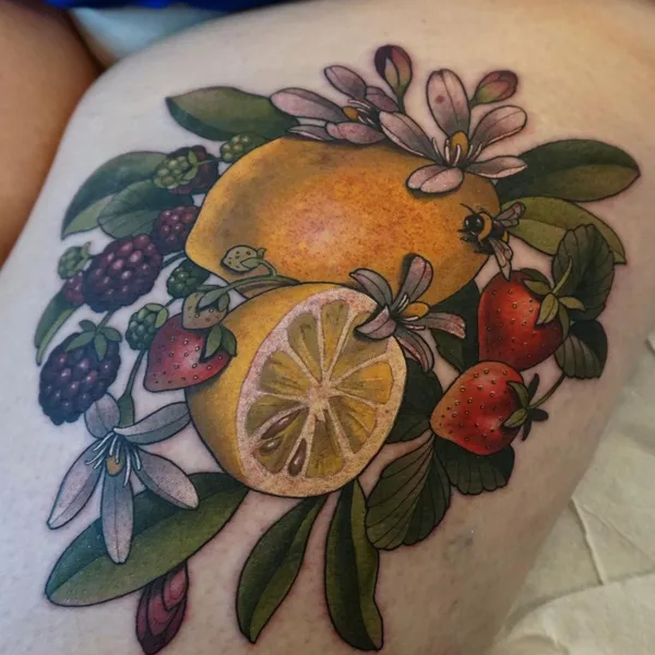 Neo Traditional tattoo by Melise Hill in Detroit