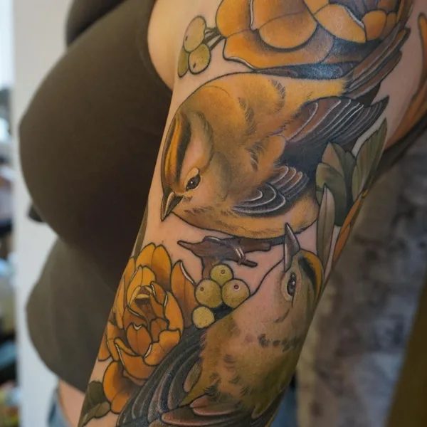 Neo Traditional tattoo by Melise Hill in Detroit