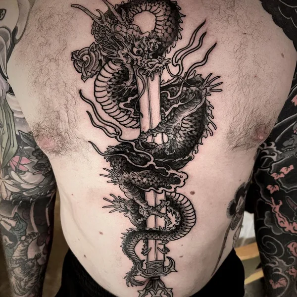 Author's Style tattoo by GANJI in Melbourne