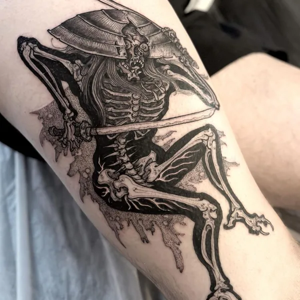 Author's Style tattoo by GANJI in Melbourne