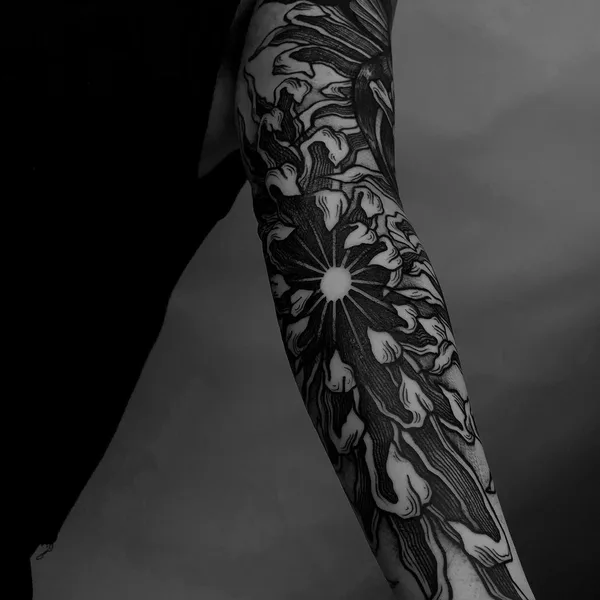 Author's Style tattoo by Marcelo Zissú in Rio de Janeiro