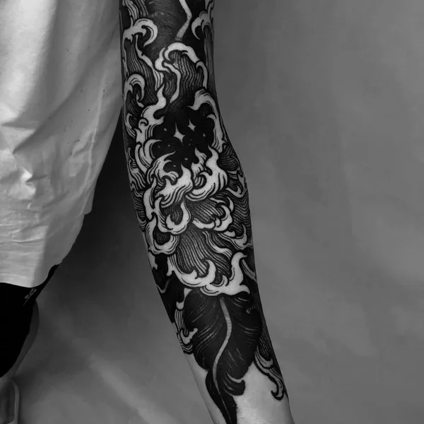 Author's Style tattoo by Marcelo Zissú in Rio de Janeiro