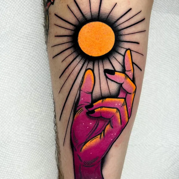 Neo Traditional tattoo by Matthew Wright in Pittsburgh
