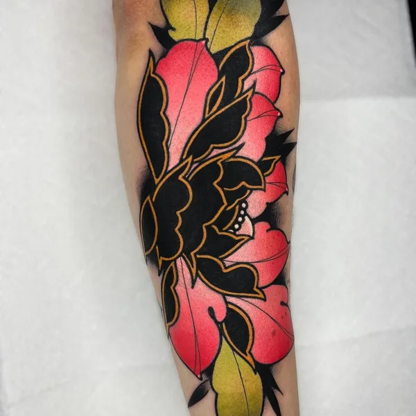 Neo Traditional tattoo by Matthew Wright in Pittsburgh