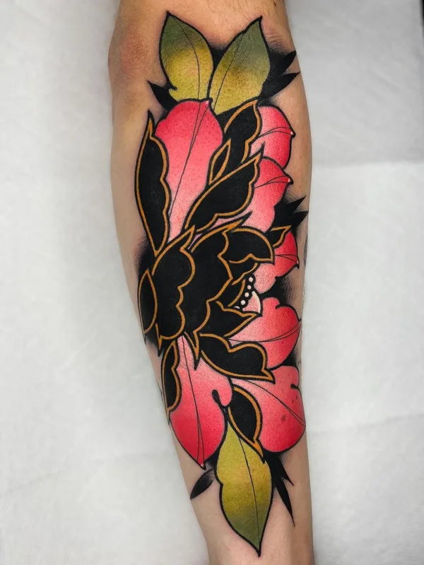 female color neotraditional 타투 부위 forearm #63833 | 타투이스트 Matthew Wright