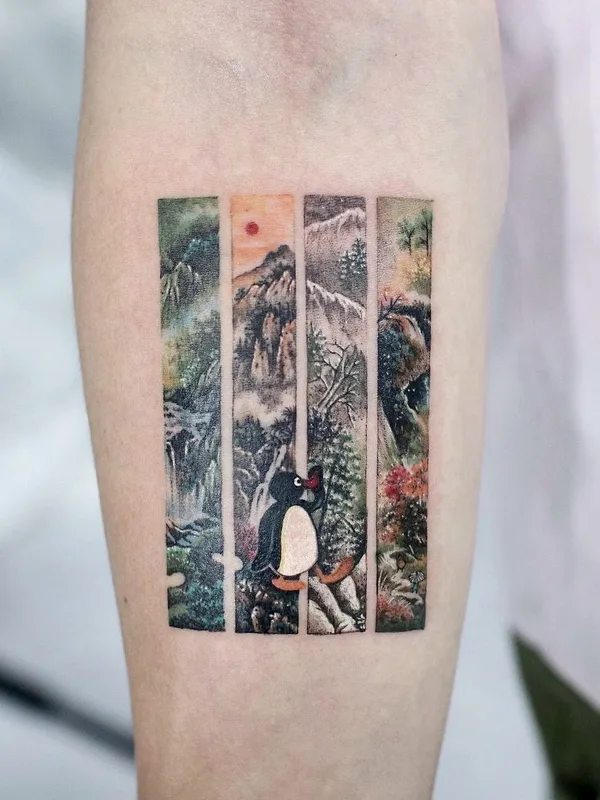 miniature tattoo by Daldam in Seoul