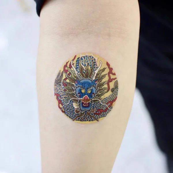 miniature tattoo by Daldam in Seoul