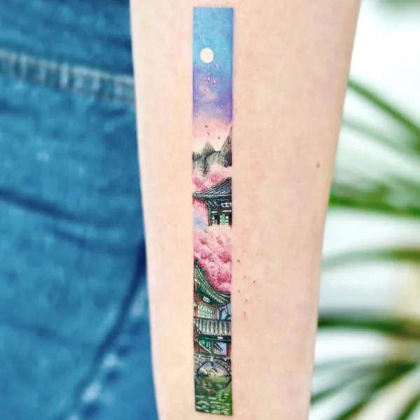 miniature tattoo by Daldam in Seoul