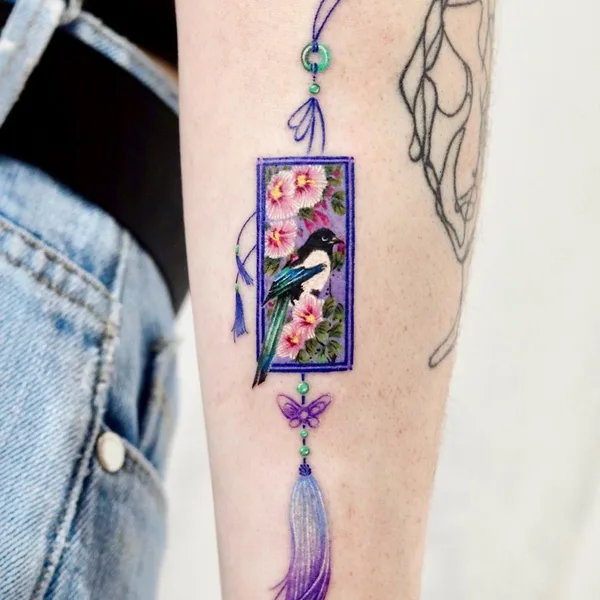 miniature tattoo by Daldam in Seoul