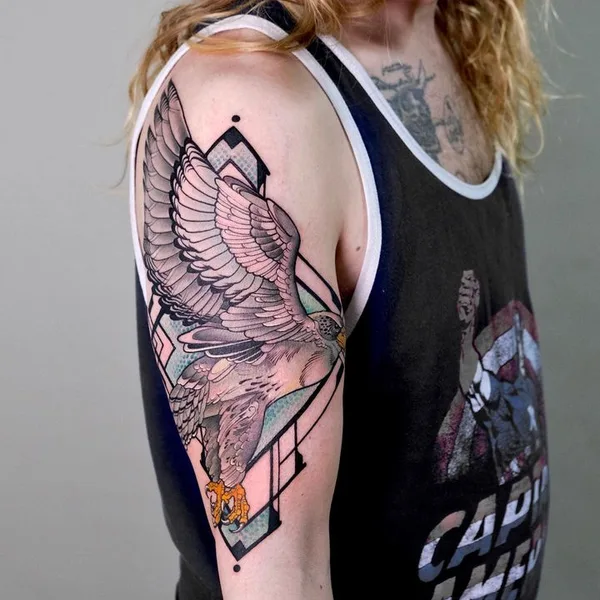 Neo Traditional tattoo by JÓN PÁLL in Reykjavík