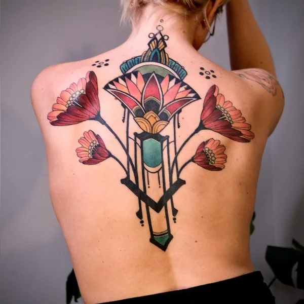 Neo Traditional tattoo by JÓN PÁLL in Reykjavík