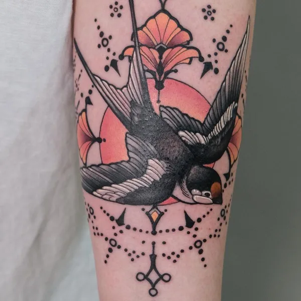 Neo Traditional tattoo by JÓN PÁLL in Reykjavík