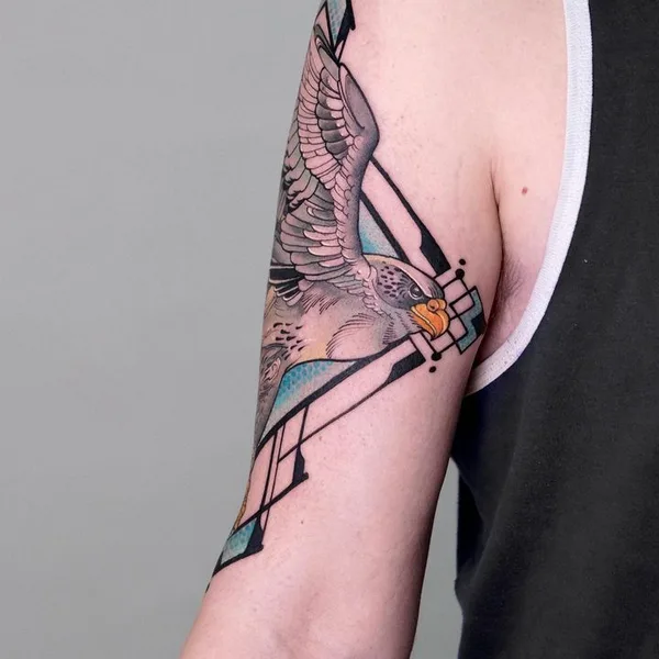 Neo Traditional tattoo by JÓN PÁLL in Reykjavík