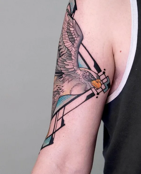 color illustrative tatouage sur forearm #67453 | Artiste tatoueur JÓN PÁLL