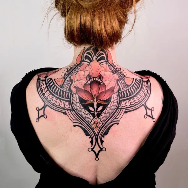 Neo Traditional tattoo by JÓN PÁLL in Reykjavík