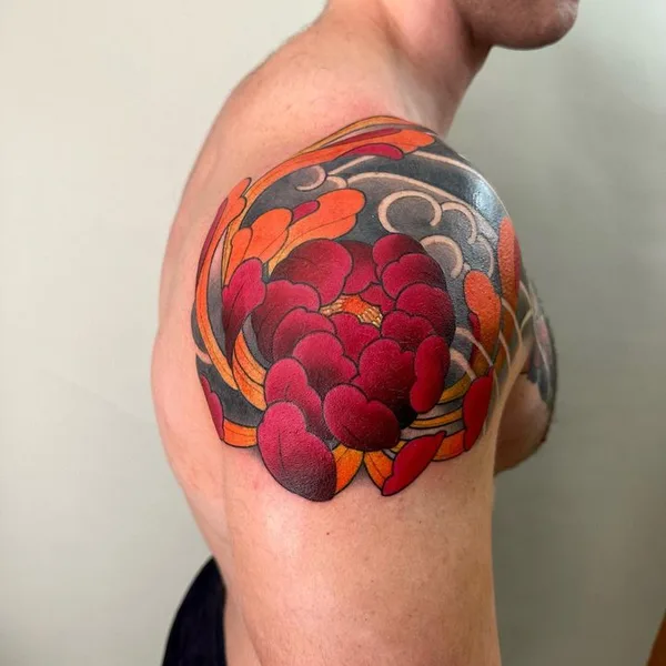 Японская tattoo by Búri in Reykjavík