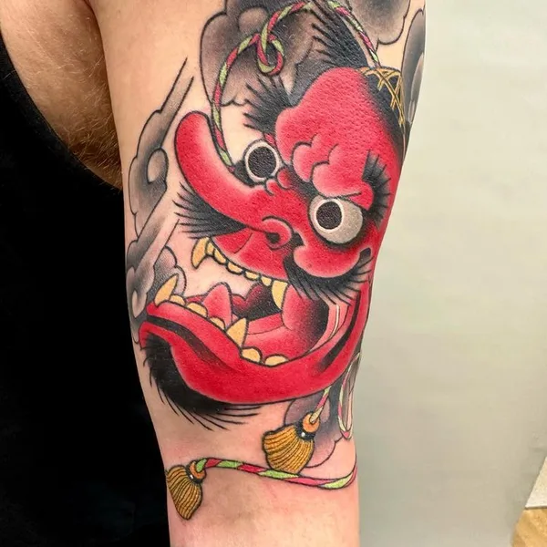 Японская tattoo by Búri in Reykjavík