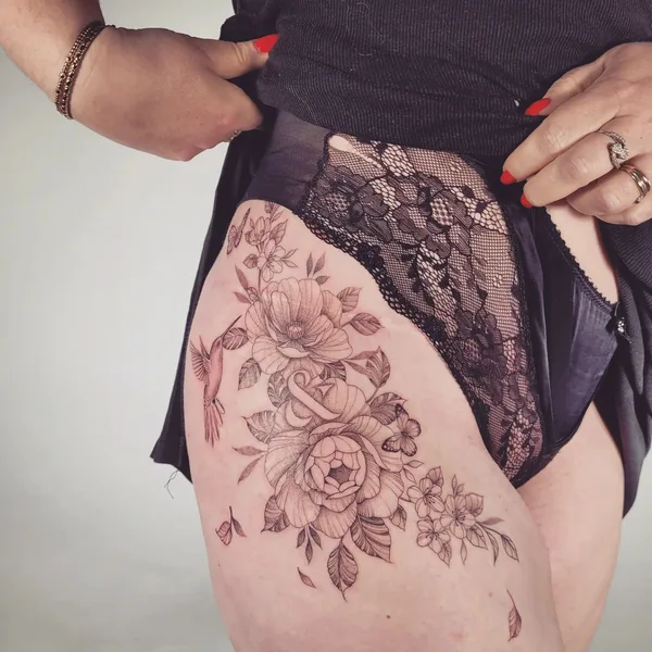 Fine Line tattoo by moonchild_tattooing in Reykjavík