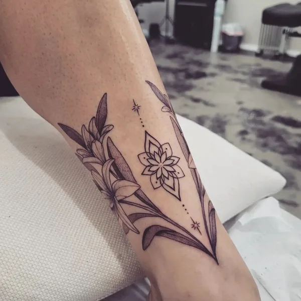 Fine Line tattoo by moonchild_tattooing in Reykjavík