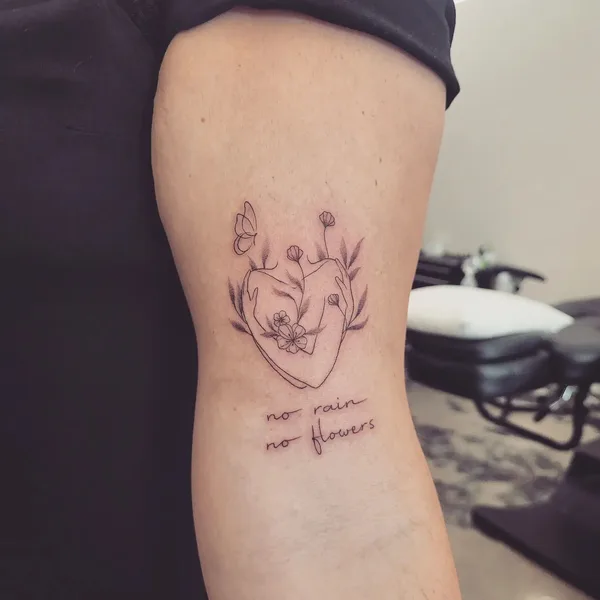 Fine Line tattoo by moonchild_tattooing in Reykjavík