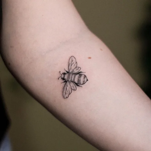 Fine Line tattoo by Catarina Rebelo in Reykjavík