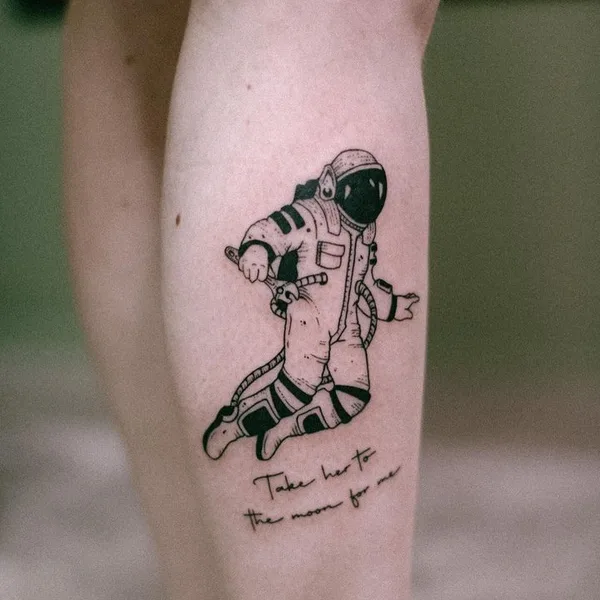 Fine Line tattoo by Catarina Rebelo in Reykjavík