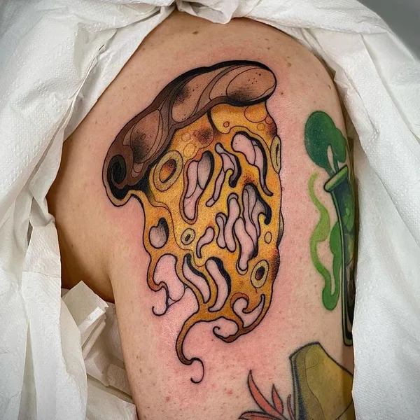 Нео традиционная tattoo by Sławek Pawlik in Reykjavík