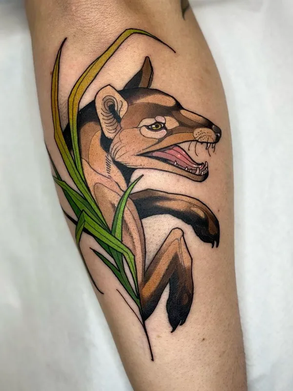 color illustrative tattoo auf forearm #67517 | Tätowierer Sławek Pawlik
