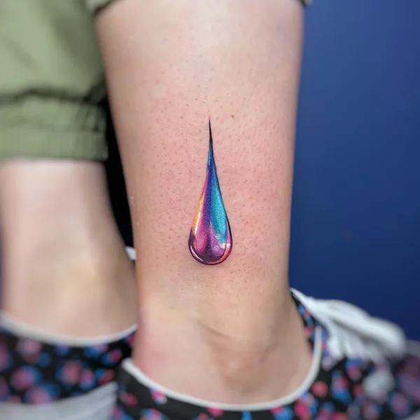 Illustrative tattoo by Martyna Popiel in Katowice