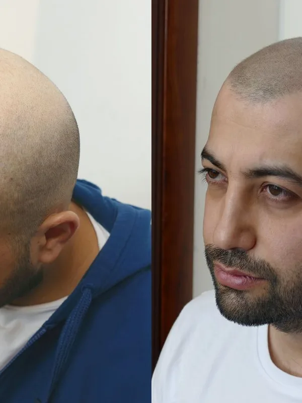 male black blackwork Tatuaggio su head #54692 | Tatuatore Андрей Афанасьев