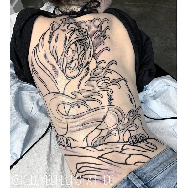 Традиционная tattoo by Kelly Borders in Savannah