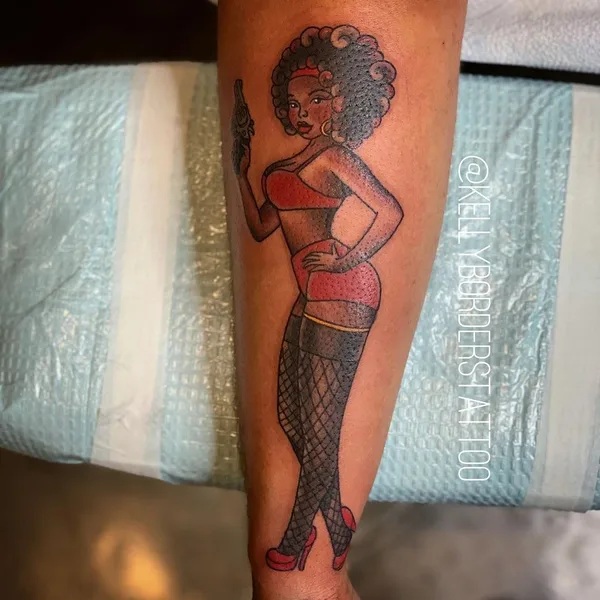 Традиционная tattoo by Kelly Borders in Savannah