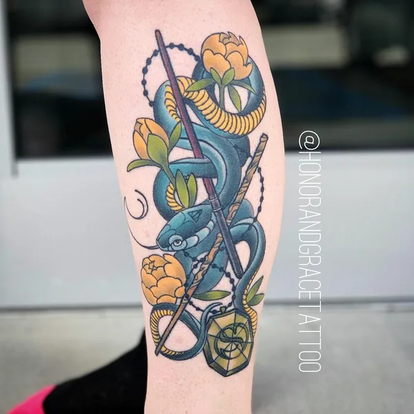 Традиционная tattoo by Kelly Borders in Savannah