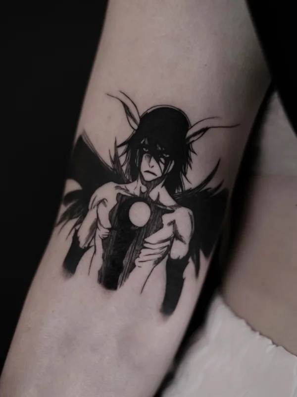 black anime татуировка на forearm #69869 | Тату мастер Tattoo.from_nana