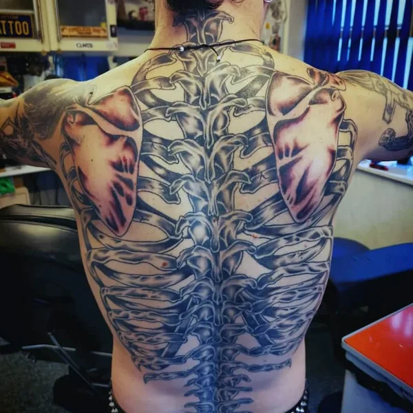 Black & Grey tattoo by John Tattooist in Hanley