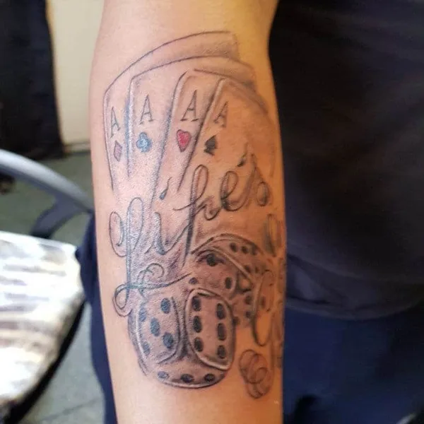 Black & Grey tattoo by John Tattooist in Hanley