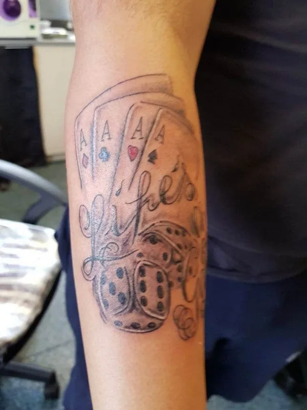 black and grey black and grey tattoo on forearm #69882 | Tattoo Artist John Tattooist