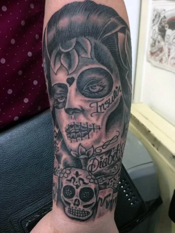 black and grey black and grey tattoo on forearm #69880 | Tattoo Artist John Tattooist