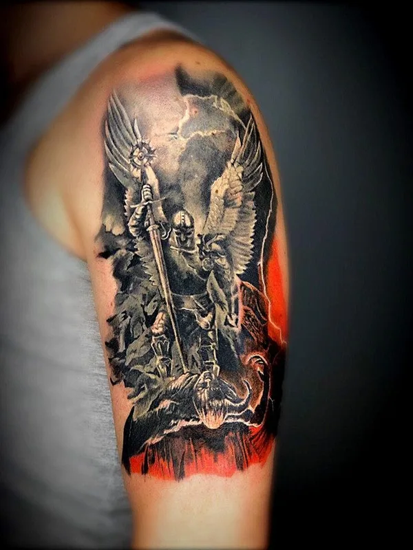 color realism 타투 부위 upper arm #36891 | 타투이스트 Анатолий Громов