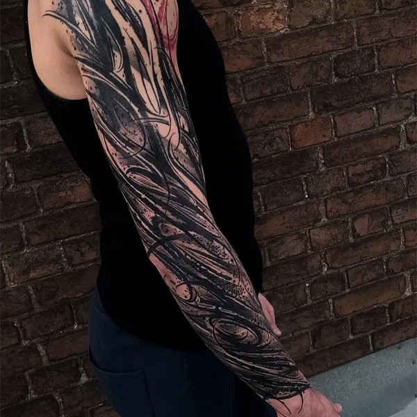 Леттеринг tattoo by Егор Немшевич in Санкт-Петербург